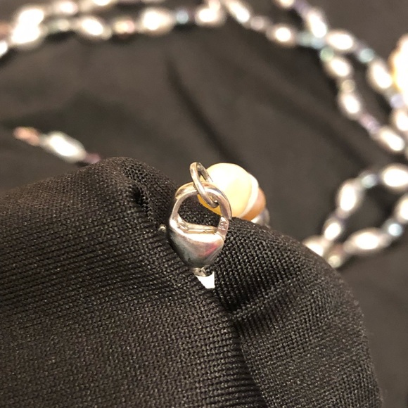 Two Honora freshwater baroque pearl multicolor necklaces in Sterling silver - Picture 7 of 7